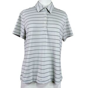 Nike Golf Womens Polo Size Large Striped